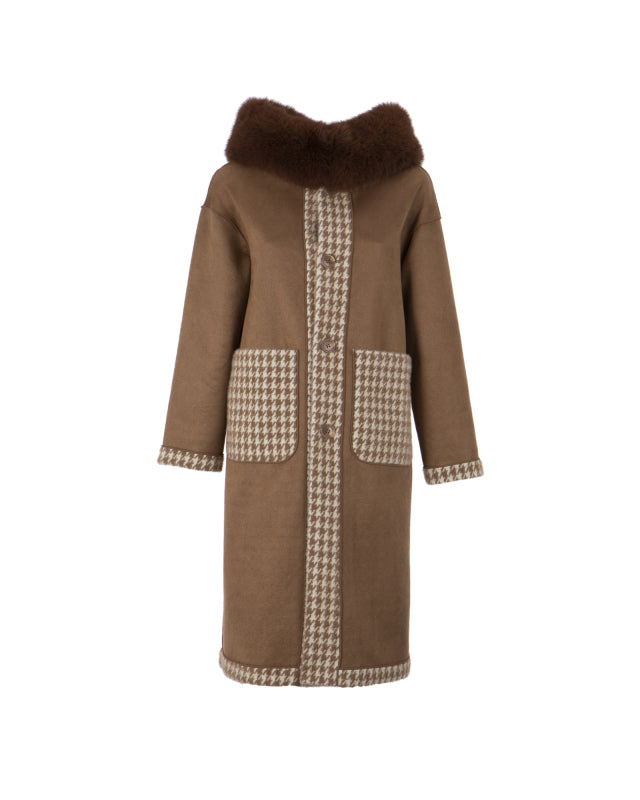Cappotto taupe