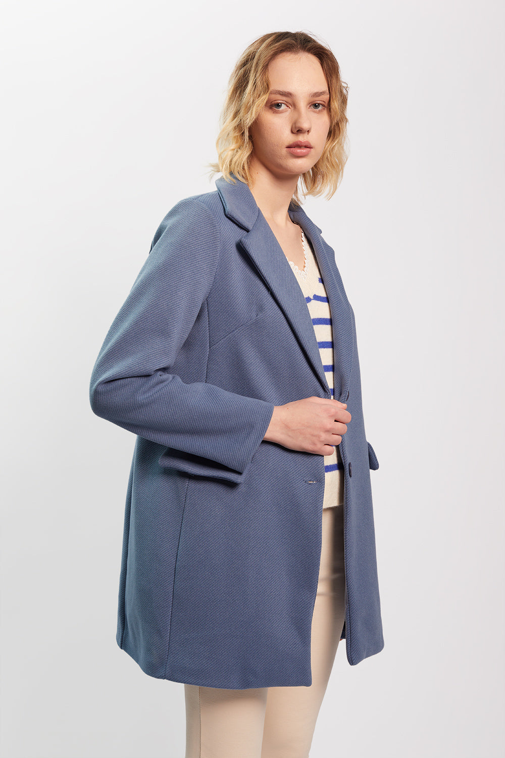 Cappotto blu