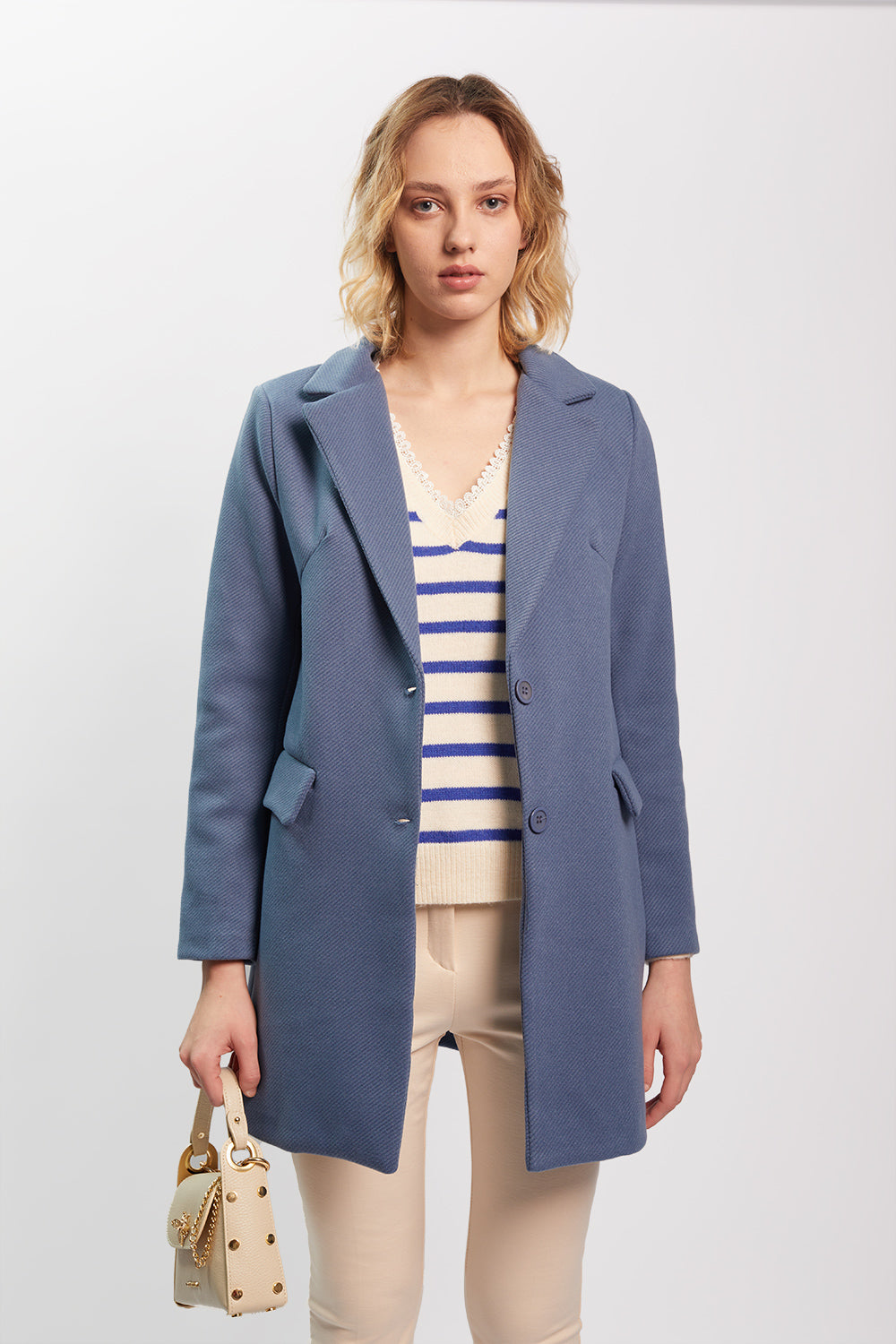 Cappotto blu
