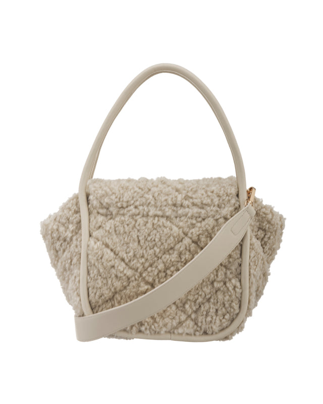 Borsa a spalla panna