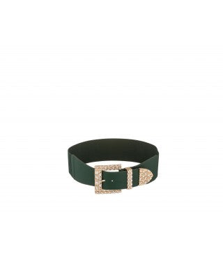 Cintura elastica verde
