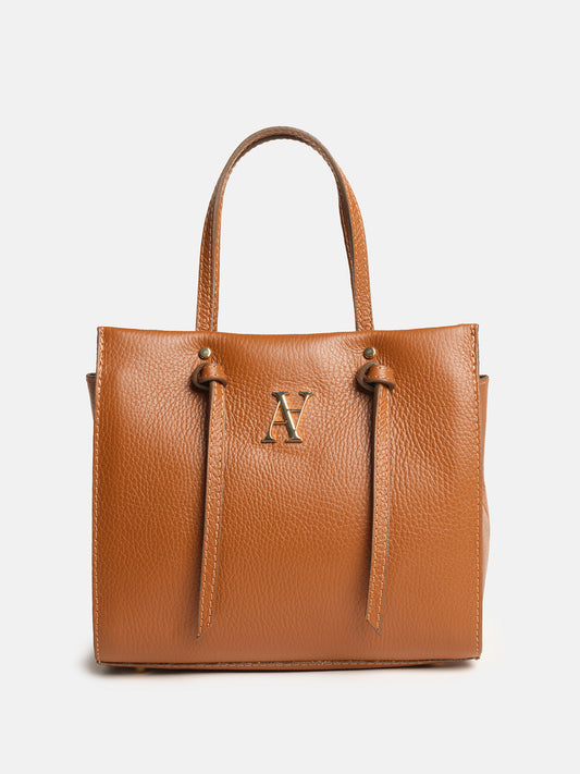 Borsa a mano marone