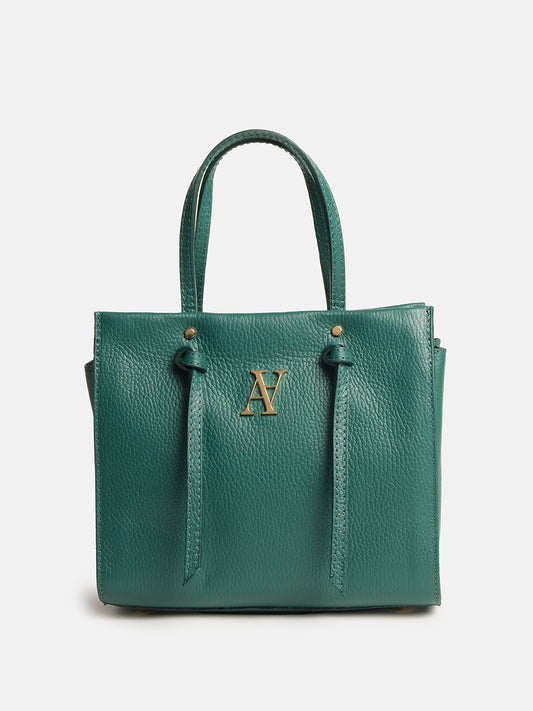 Borsa a mano verde