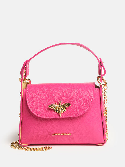 Borsa a spalla rosa